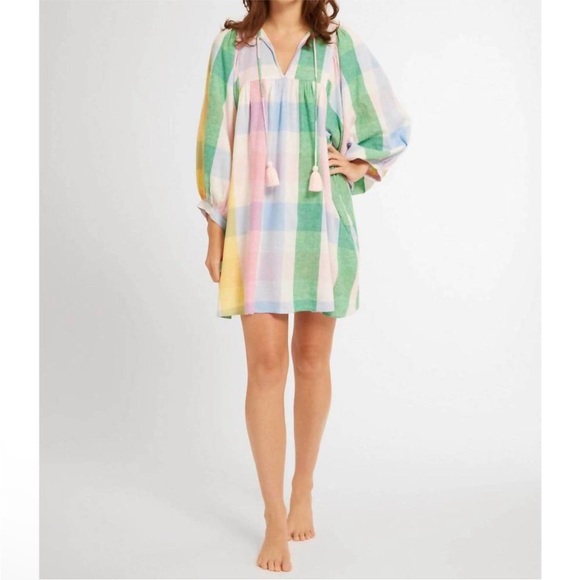 MILLE Dresses & Skirts - 🎈MILLE 🌷 Daisy In Pastel Plaid Dress Sz XXS